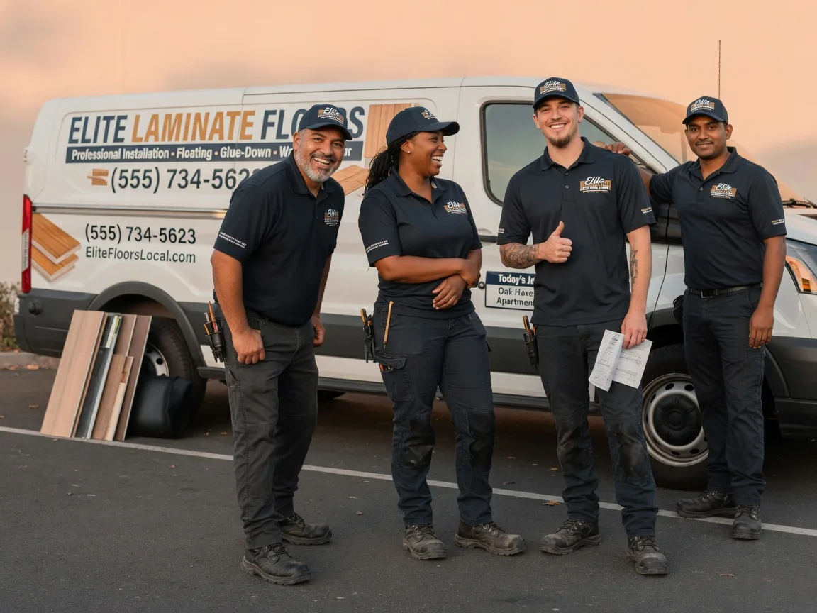 Laminate flooring installation company in New Deal, TX